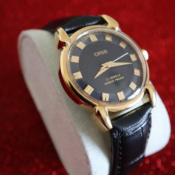 Vintage Oris AM044 Swiss-made, professionally refurbished: 17‑Jewel Manual Wind - Picture 4 of 9